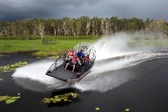 Top End Safari Camp Day Tour - Wet Season Special (Includes Airboat Adventure, Crocodile Encounters & Infinity Pool)