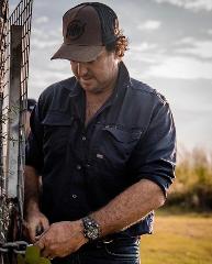 Matt Wright Brown Trucker Cap 