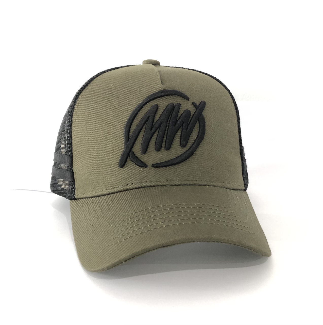Matt Wright Olive Trucker Cap