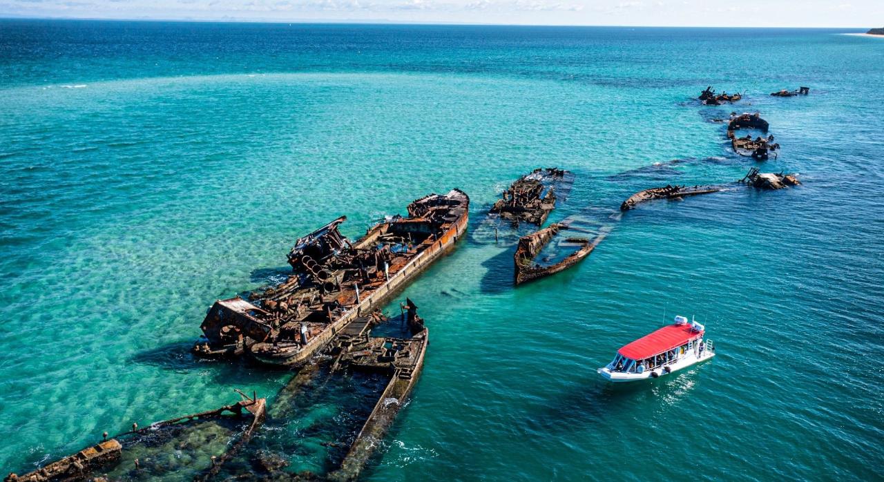 River to Bay Tangalooma Wrecks Guided Snorkel from Redcliffe & Sandstone Point Gift Voucher