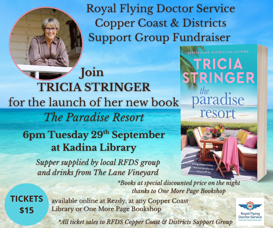 Tricia Stringer Book Launch
