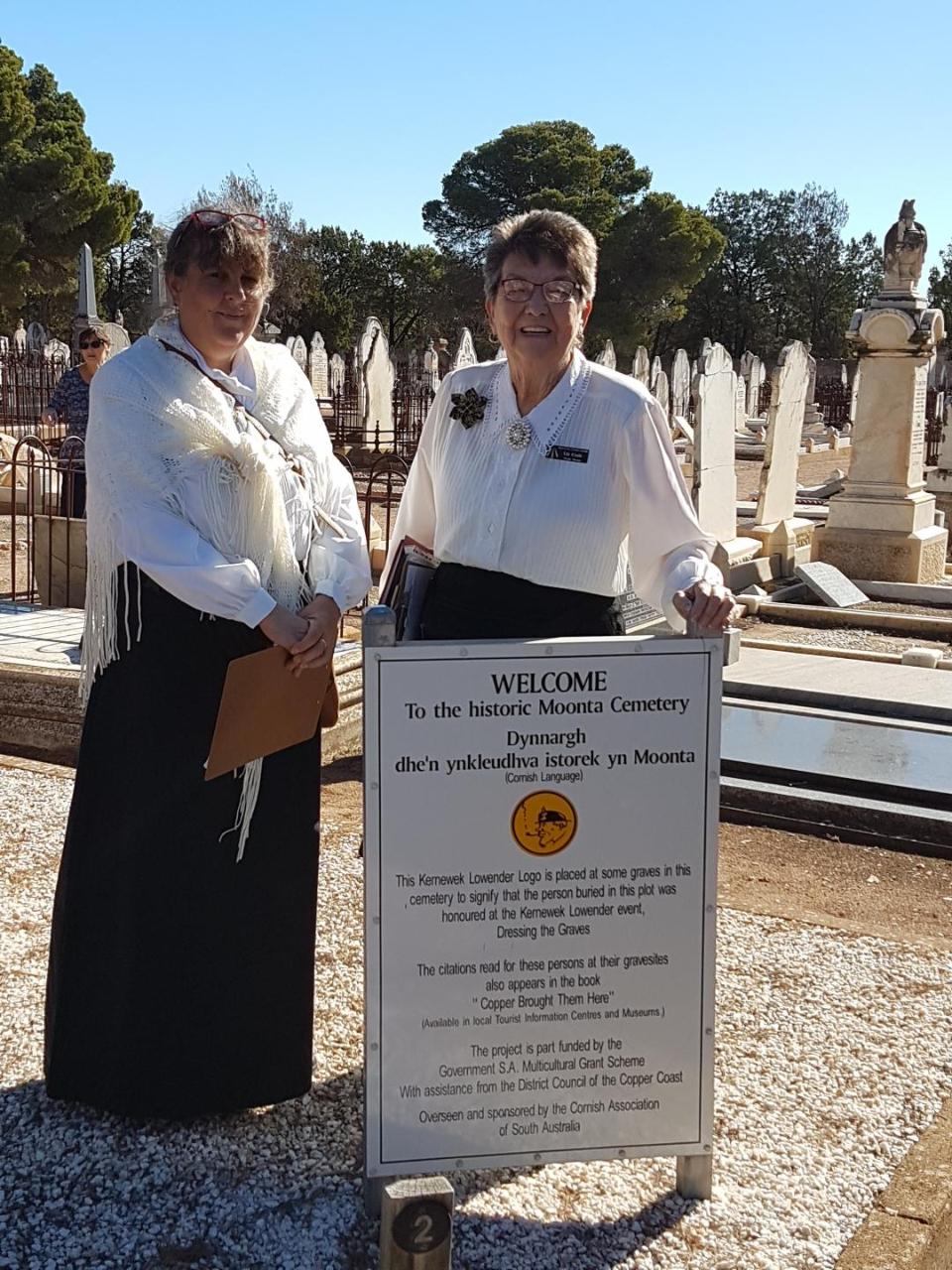 Moonta Cemetery Walk Copper Coast Council Reservations