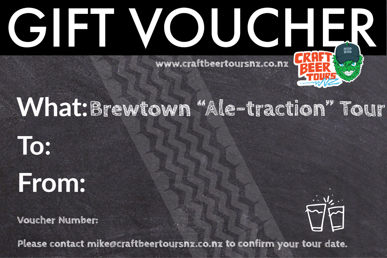 Brewtown "Ale-traction" Tour Gift Voucher