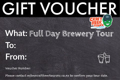Full Day Brewery Tour Gift Voucher
