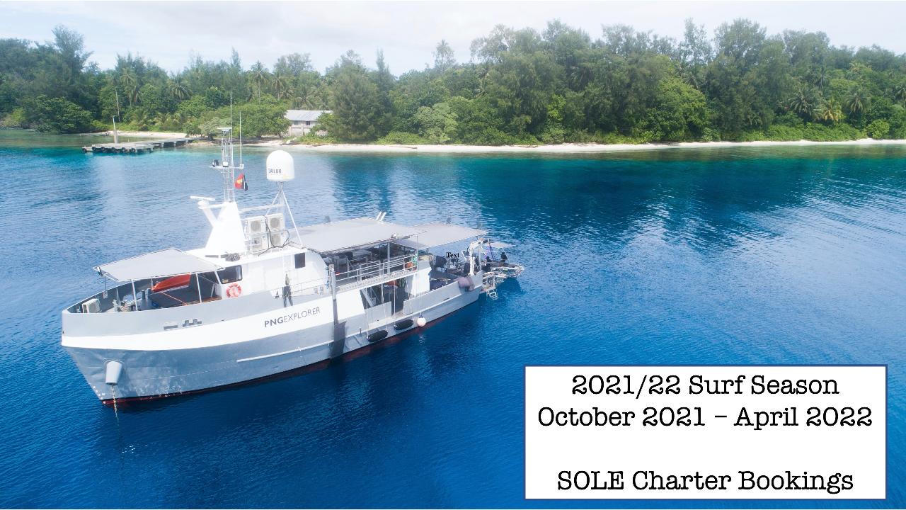 Sole Use - 10 Day Surf Charter (October 2021 – April 2022)