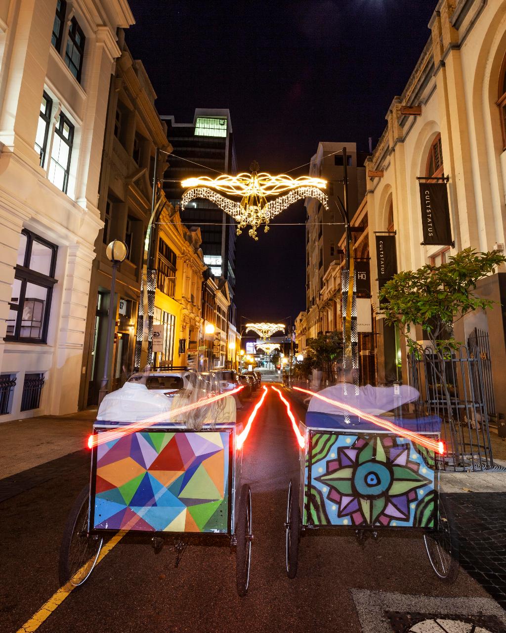 Peddle Perth Christmas Lights Festival Tour 2021