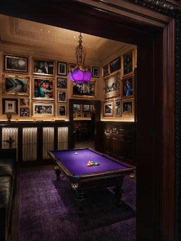 Pool Cues at The New York EDITION