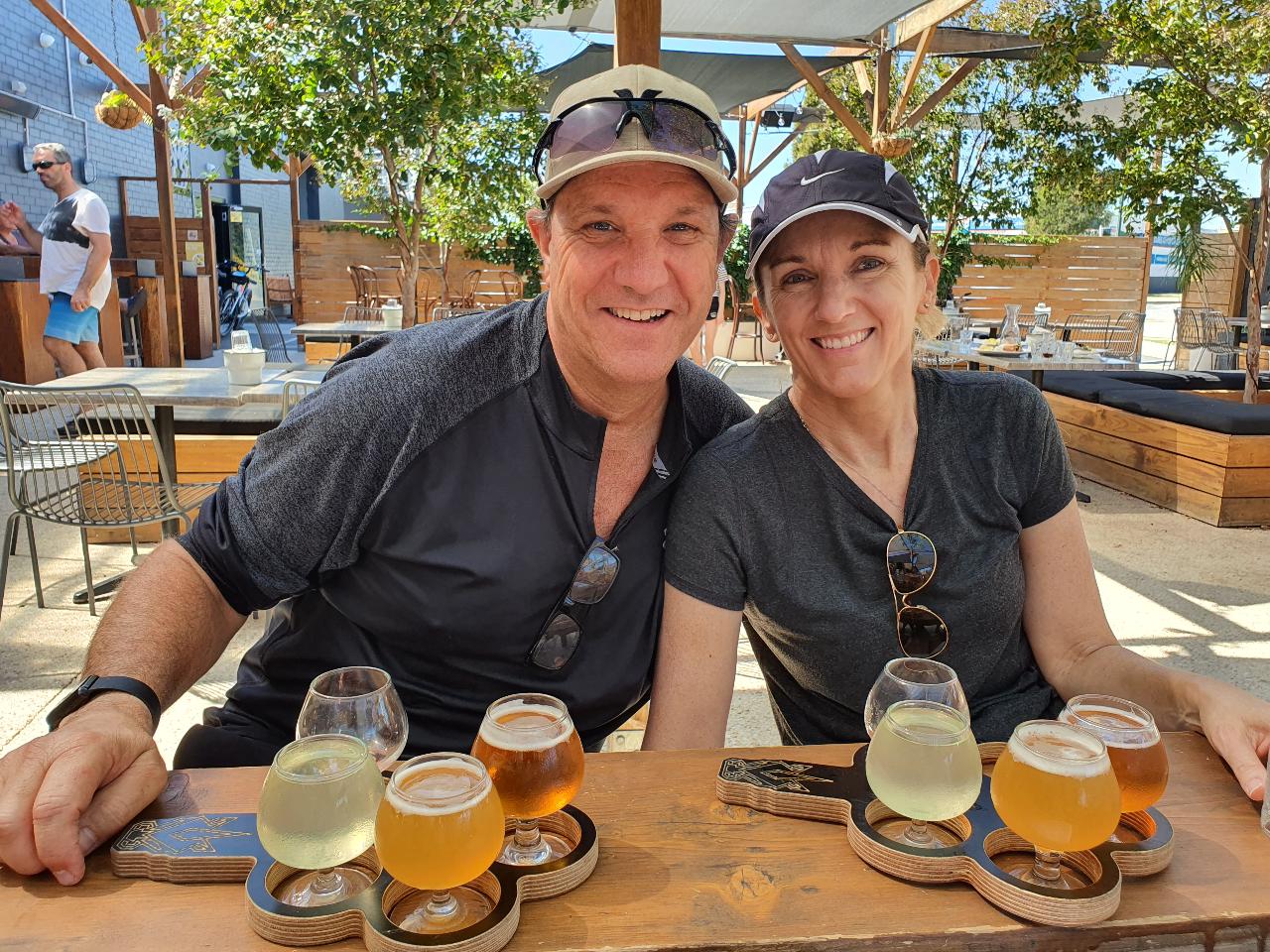 Bike and Brew for two - Guided bike tour of Perth foreshores and micro breweries