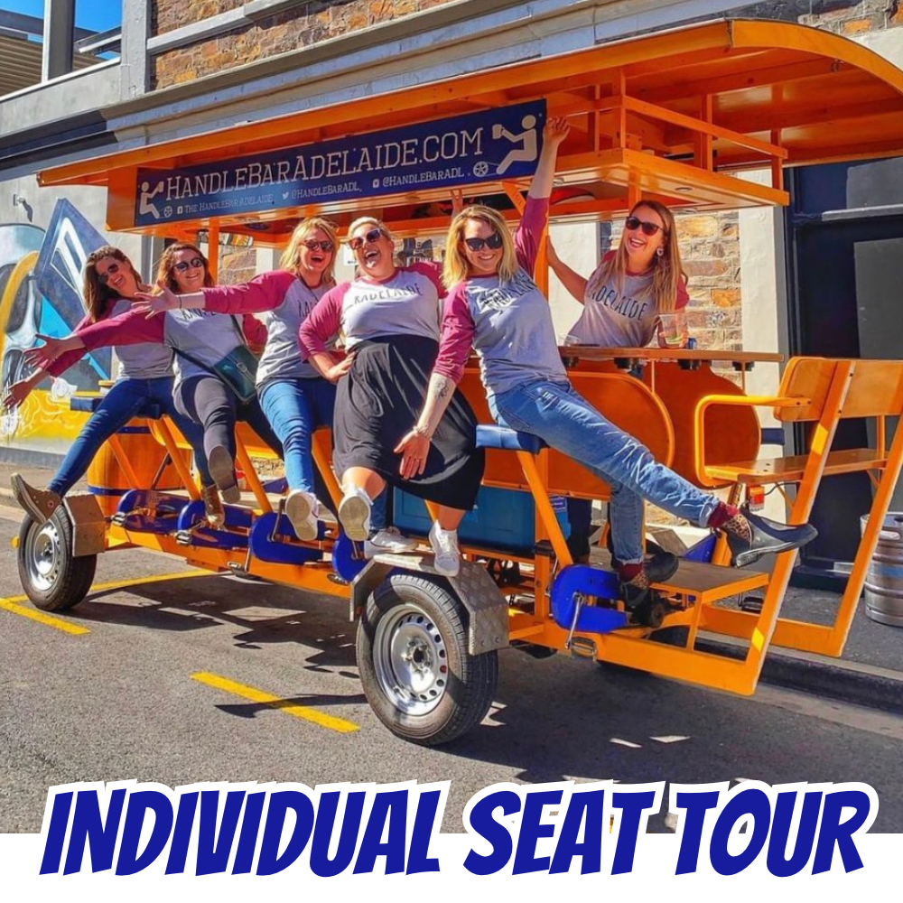 Drinks and City Sights Tour with HandleBar Adelaide