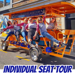 Drinks and City Sights Tour with HandleBar Adelaide