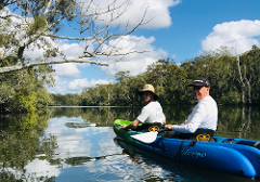 Kayak Tour Noosa/Southern end Everglades & Stingrays AM