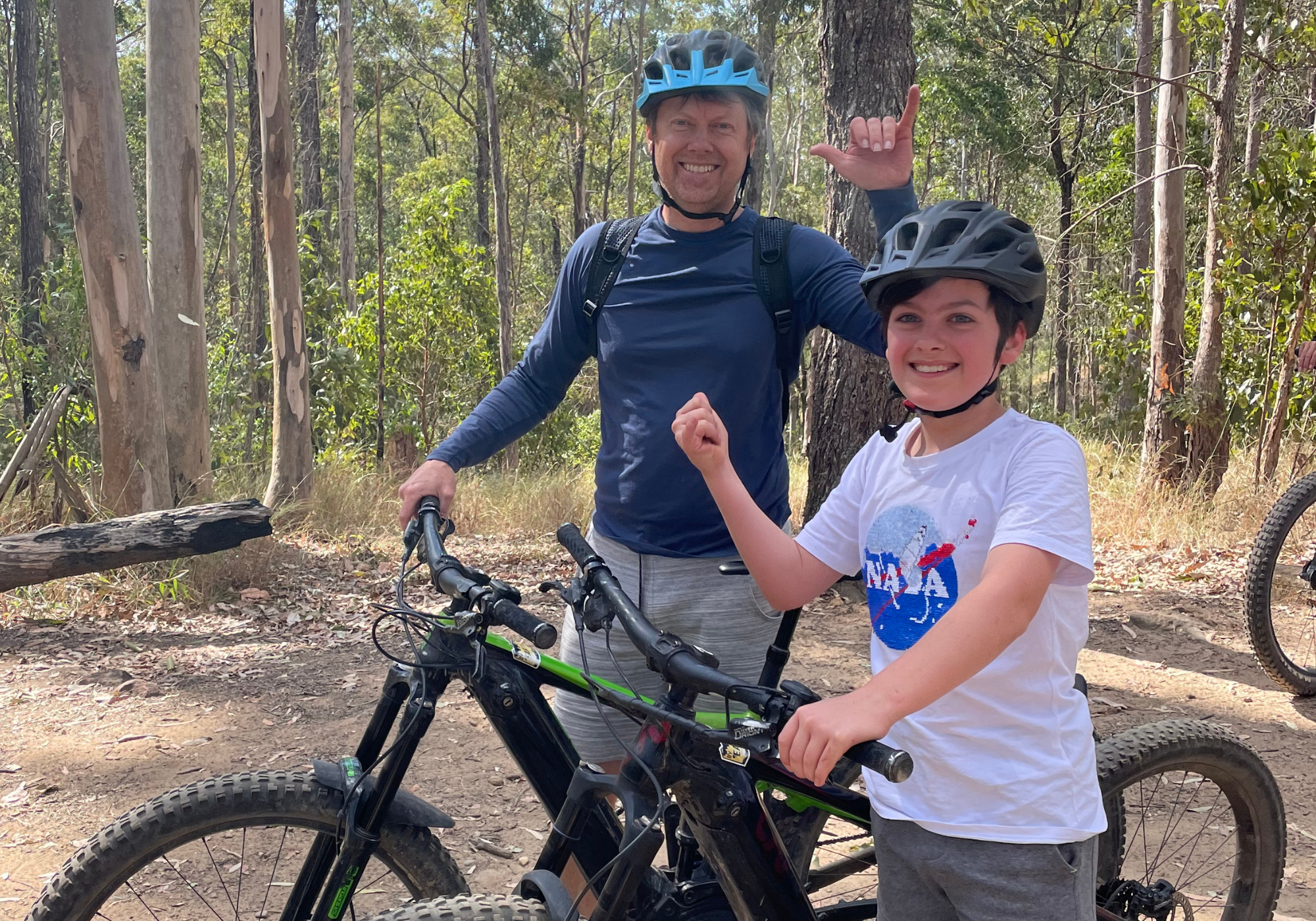 e-Mtn Bike Tour, fun trails exploring a National Park