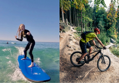 The Full Monty:  Surf, Kayak, eBike