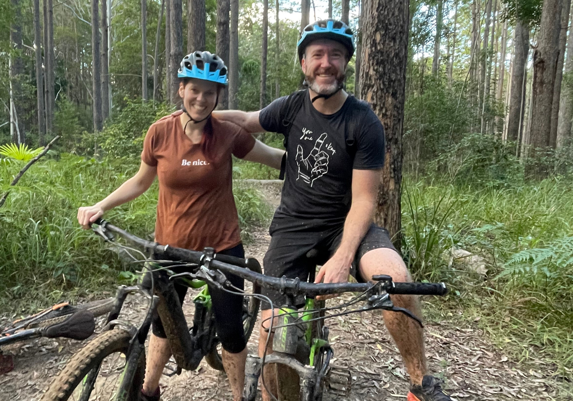 e-Mtn Bike Tour, fun trails exploring a National Park