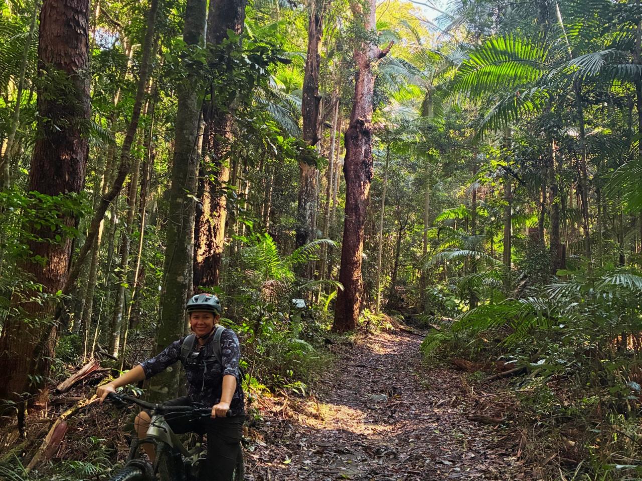 Guided 3 Day Noosa Hinterland Biosphere Trail EMTB Tour 