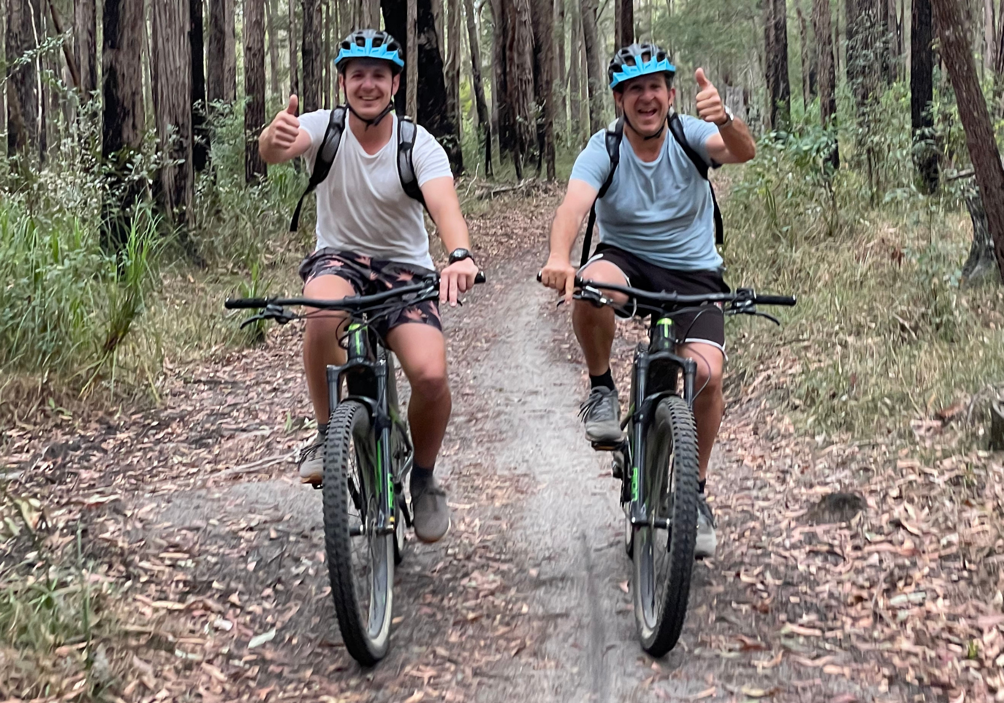 e-Mtn Bike Tour, fun trails exploring a National Park