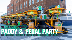 St. Patrick's Day Party at The Hangar (All Inclusive Food, Drink, HandleBar Tours & More)