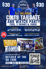 HOME GAMES: Colts Game Day Tailgate & Watch Party Experience