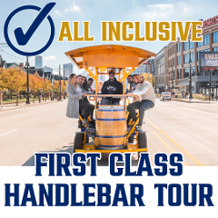 First Class - Private HandleBar Tour (All-Inclusive + Extras!)