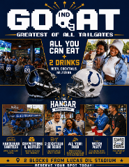 HOME GAMES: Colts Game Day Tailgate & Watch Party Experience