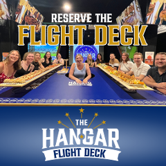 16 Person "Flight Deck" Table Reservation