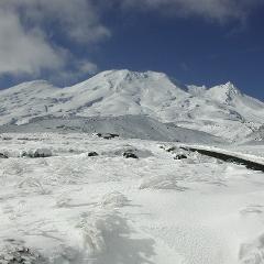 Winter Ohakune to Turoa, Mt Ruapehu