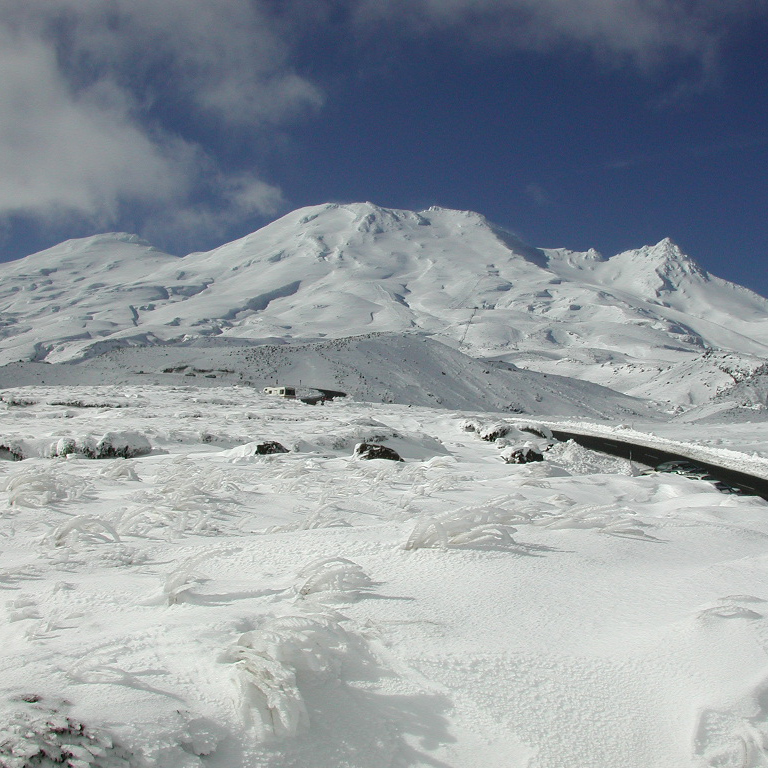 Winter Turoa to Ohakune, Mt Ruapehu