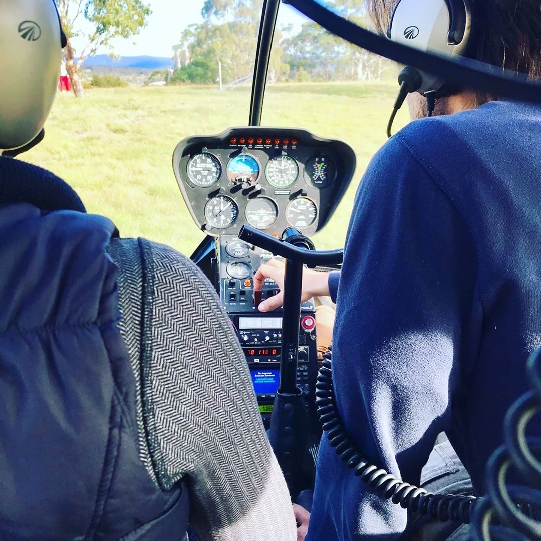 Helicopter Trial Flight