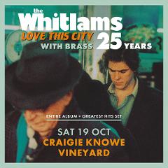 Craft Music Presents THE WHITLAMS Love This City 25 Years With Charm of Finches