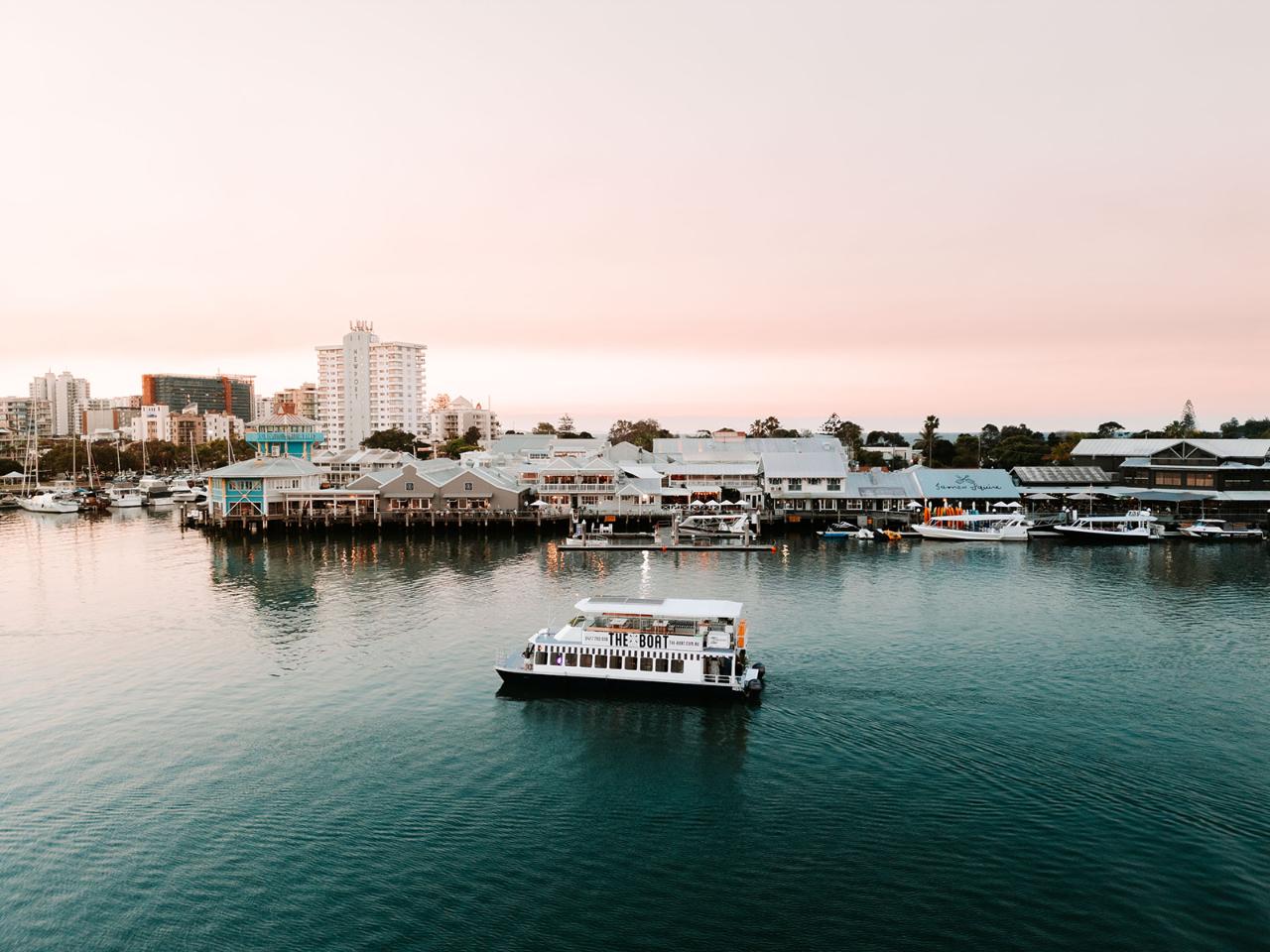 Golden Hour on The Boat