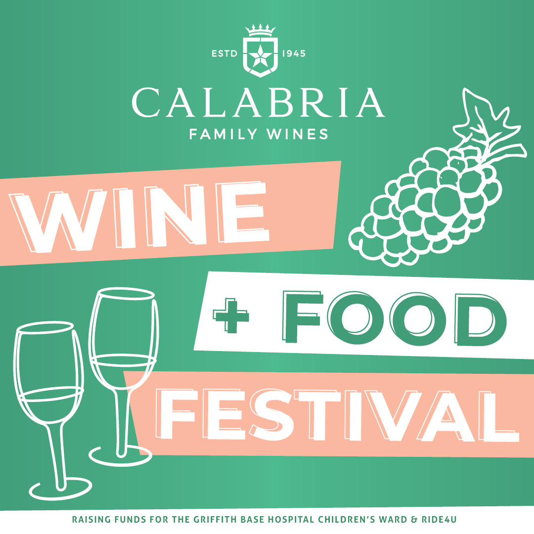 WINE + FOOD FESTIVAL Easter Sunday | 4th of April 2021 - Griffith Cellar Door