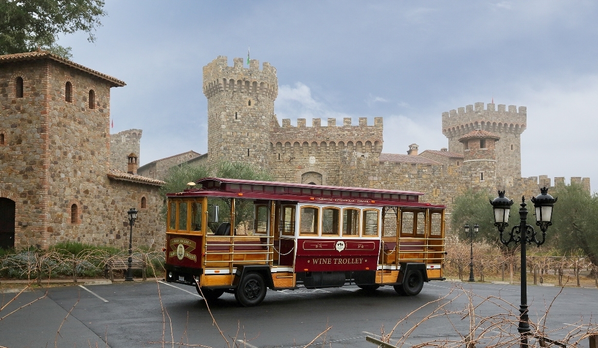 castle tour in napa