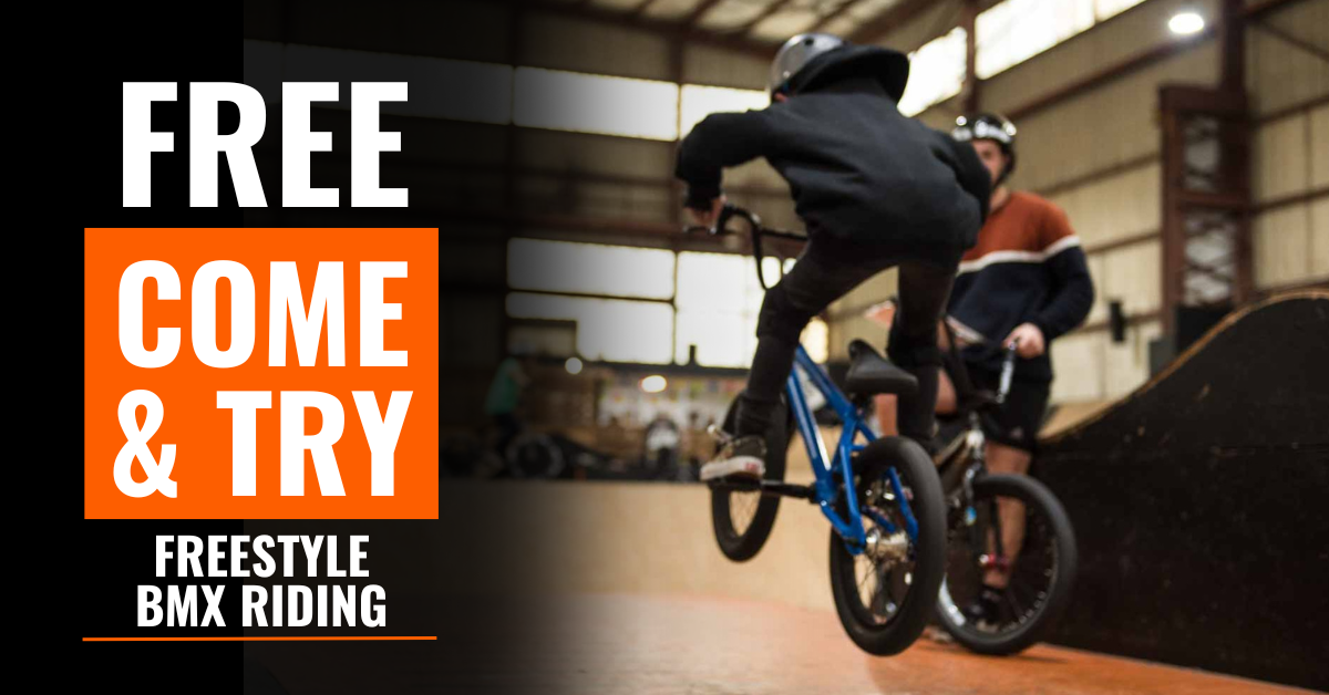 FREE TRIAL - Come & Try Freestyle BMX at RampFest!