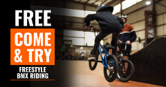 FREE TRIAL - Come & Try Freestyle BMX at RampFest!