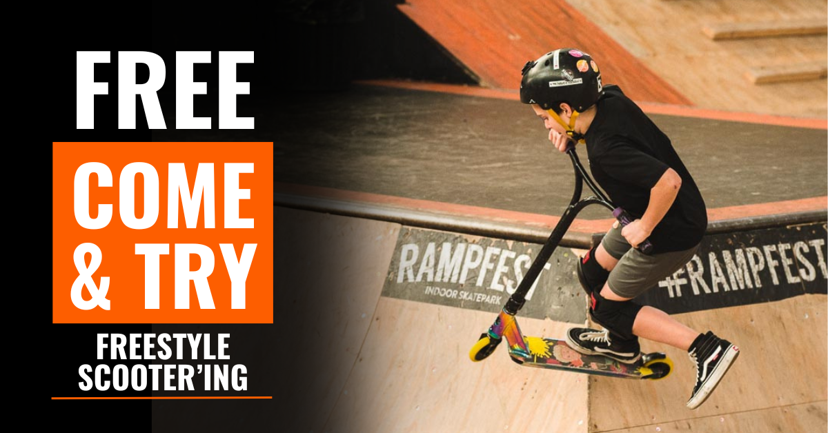 FREE TRIAL - Come & Try Freestyle Scooters at RampFest!