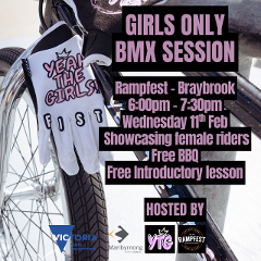 Yeah The Girls BMX Jam