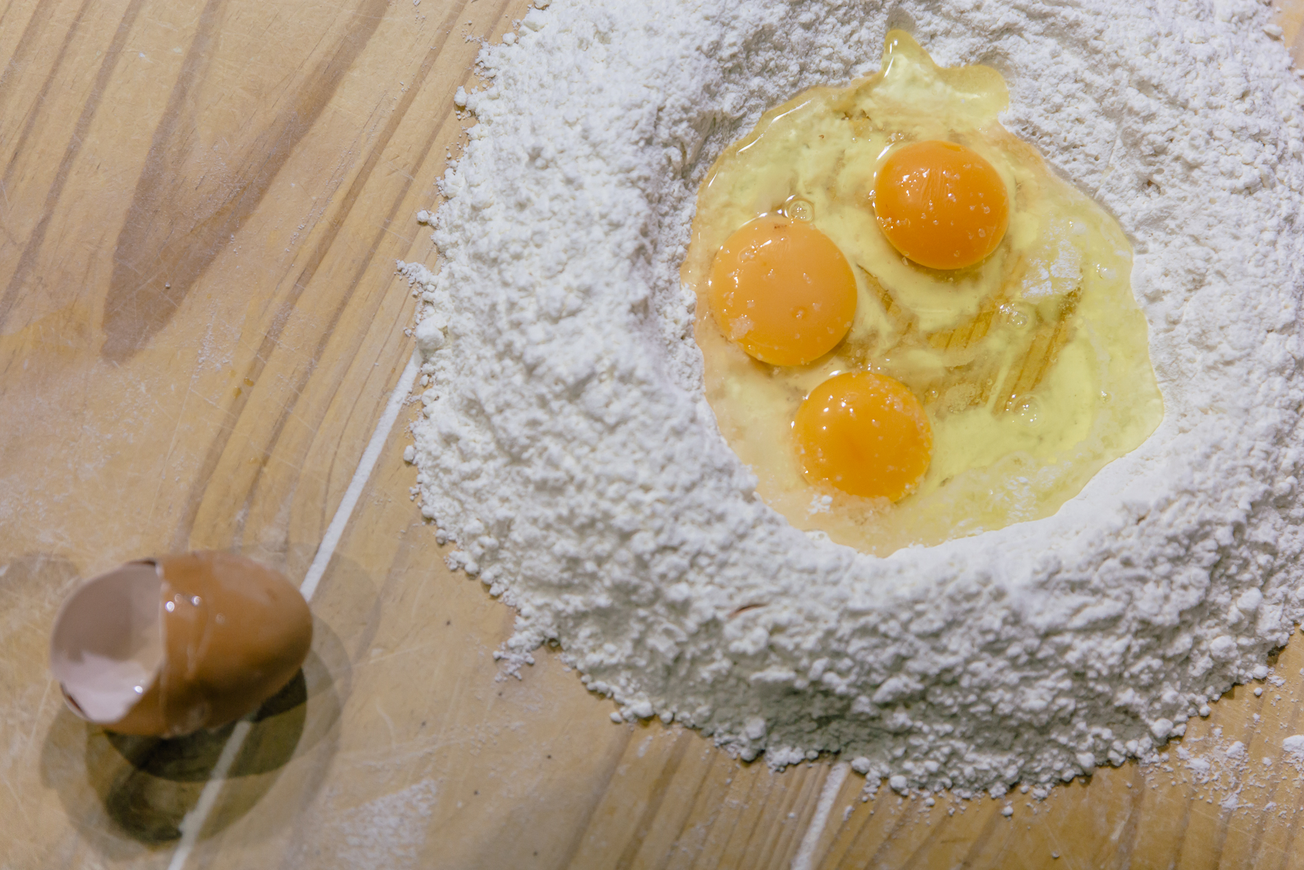 Pasta making and lunch with the DiGiorgio Family