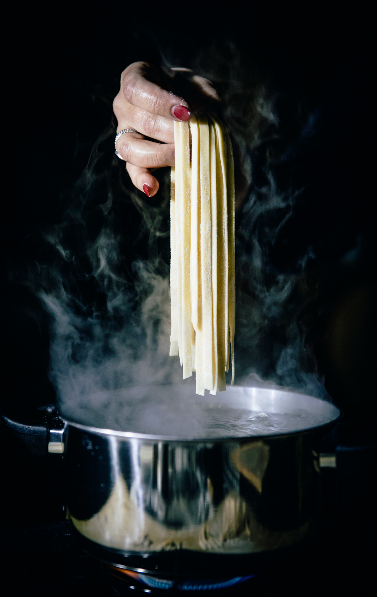 Pasta making and lunch with the DiGiorgio Family