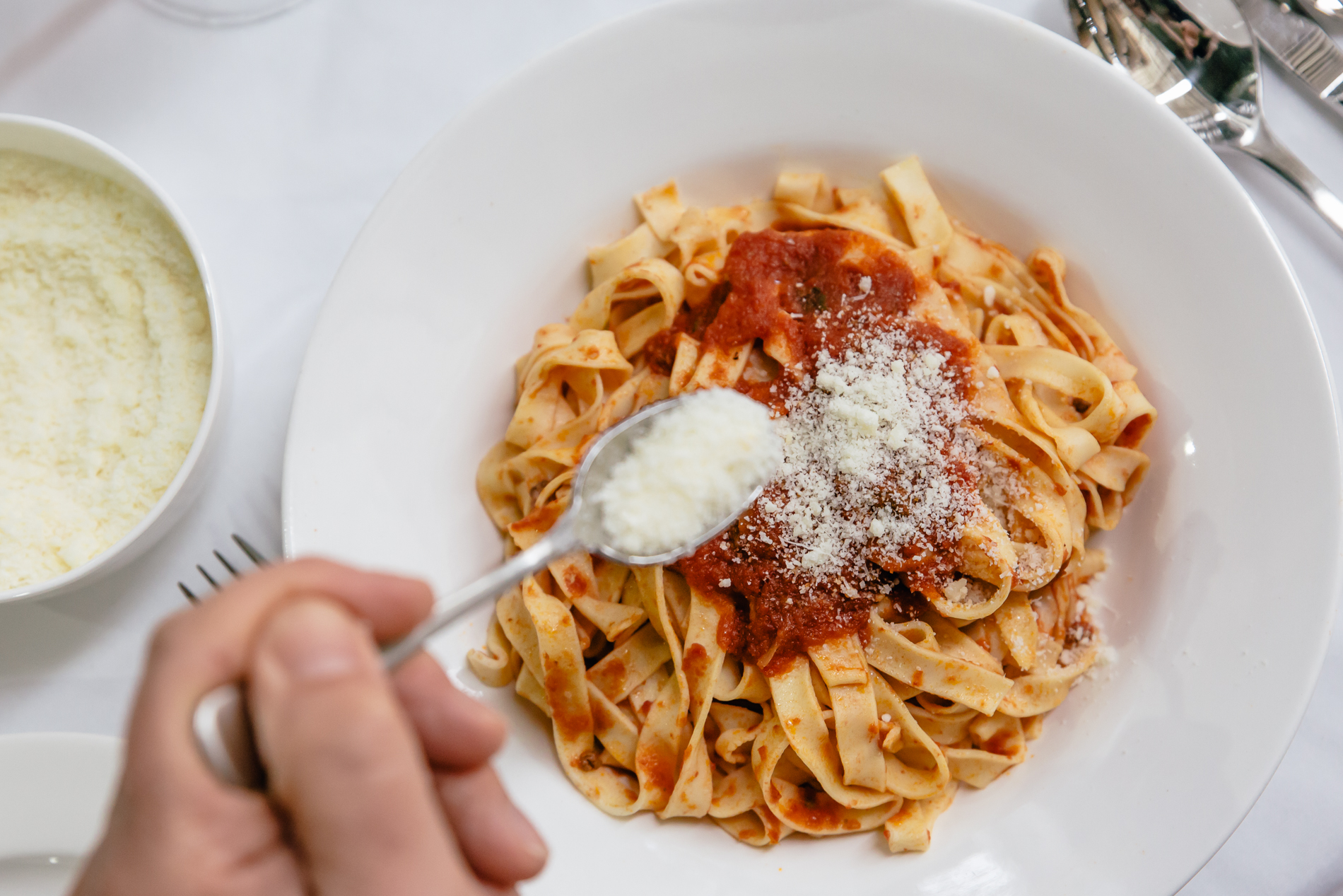Pasta making and lunch with the DiGiorgio Family