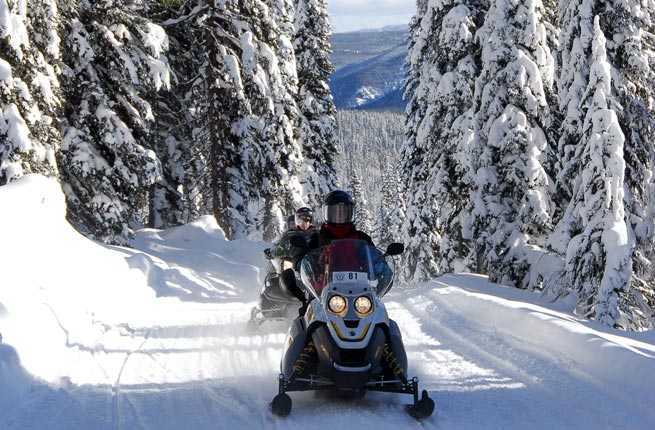 2 Hour Self Guided Snowmobile Tour (double rider)