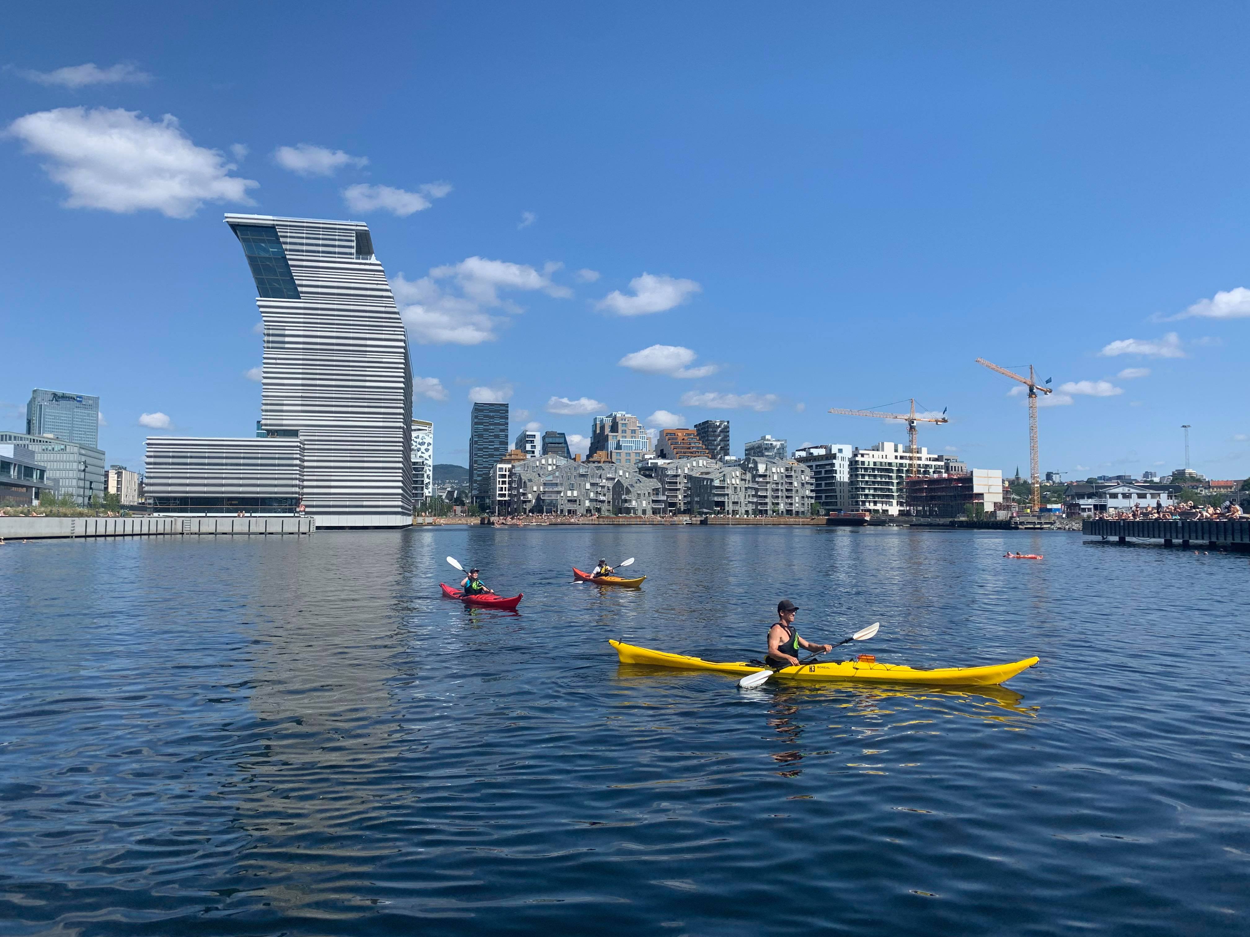 Oslo Fjord Sea Kayak Tour – Fjordbyen - Mad Goats Reservations