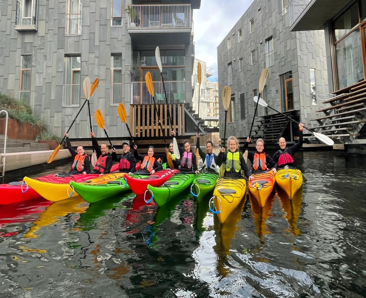 3hr Våttkort Introduction to Sea Kayaking Course (introkurs) – Bjørvika, Oslo