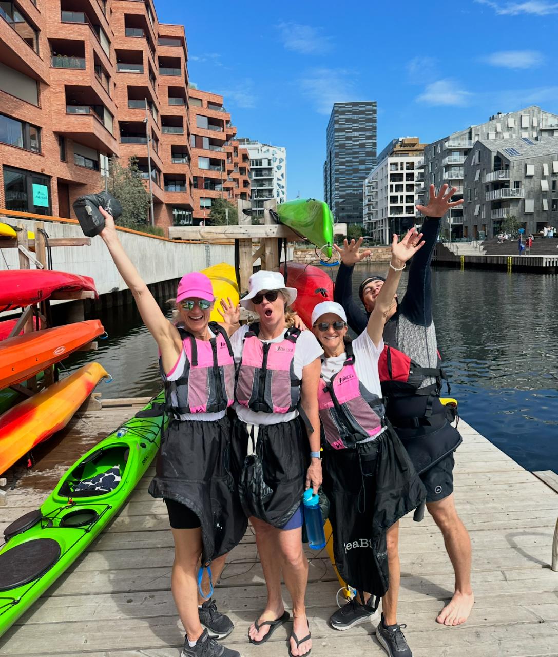 12hr Våttkort Beginner Course Sea Kayak (grunnkurs i havkajakk) - 2x days - Bjørvika, Oslo