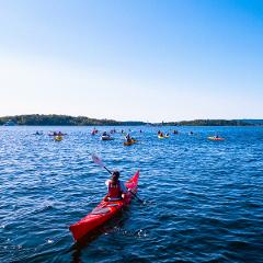 Self-service Kayak Rental - Tjuvholmen, Oslo (Summer and Winter) 