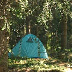 Camping Spot (Tent or Hammock) at Mad Goats Sjoa River - Heidal Valley, Norway 