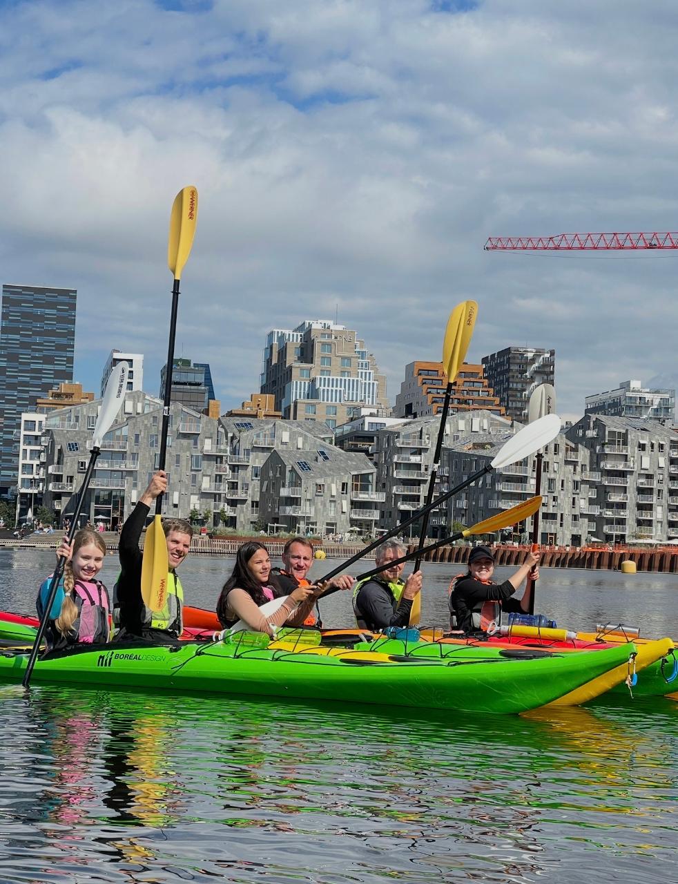 2-day  Våttkort Beginner Course (grunnkurs) in Sea Kayaking – Private Group (Bjørvika, Oslo)