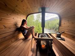 2hr Private Sjoa River Bridge Sauna Session (fits up to 8) - Heidal Valley, Norway