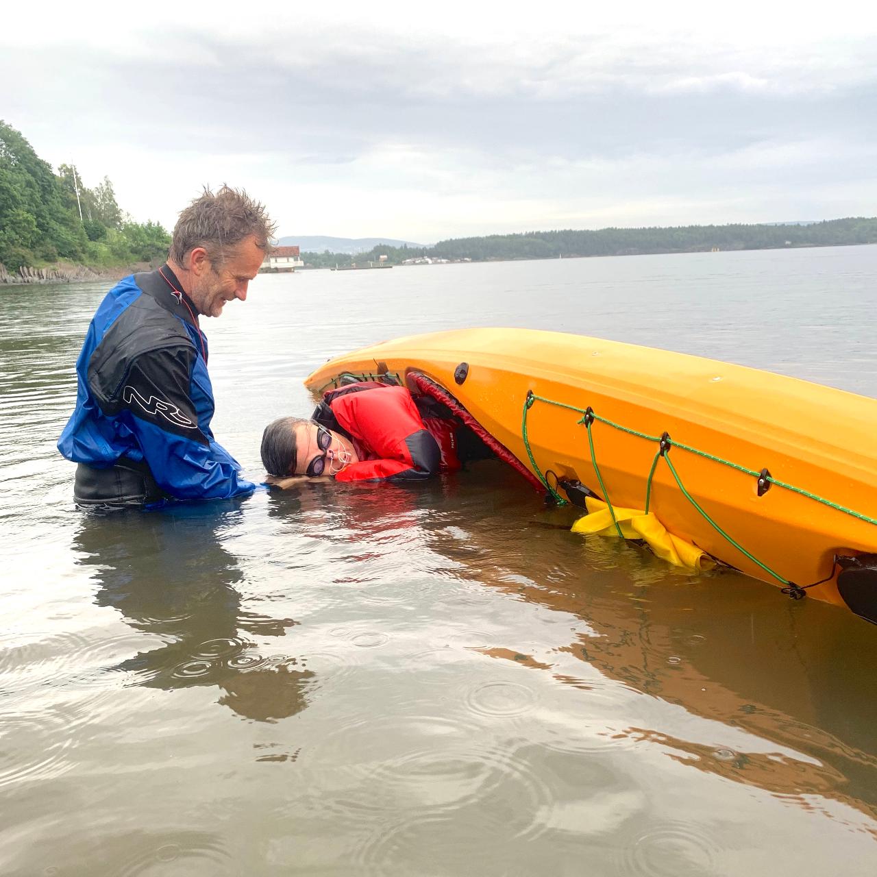 Kayak Rolling Course - Lysaker