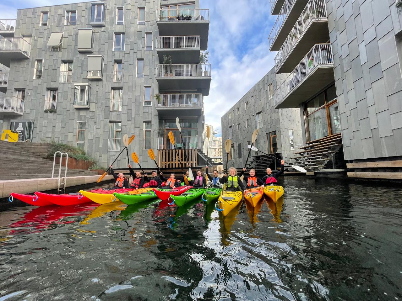 3hr Våttkort Introduction to Sea Kayaking Course (introkurs) – Bjørvika, Oslo
