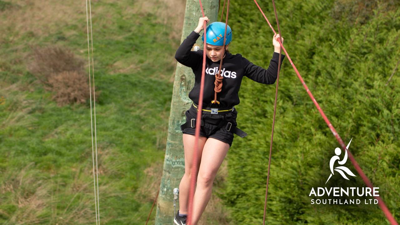 Challenge Ropes Course 2 Hour Session Adventure Southland Ltd